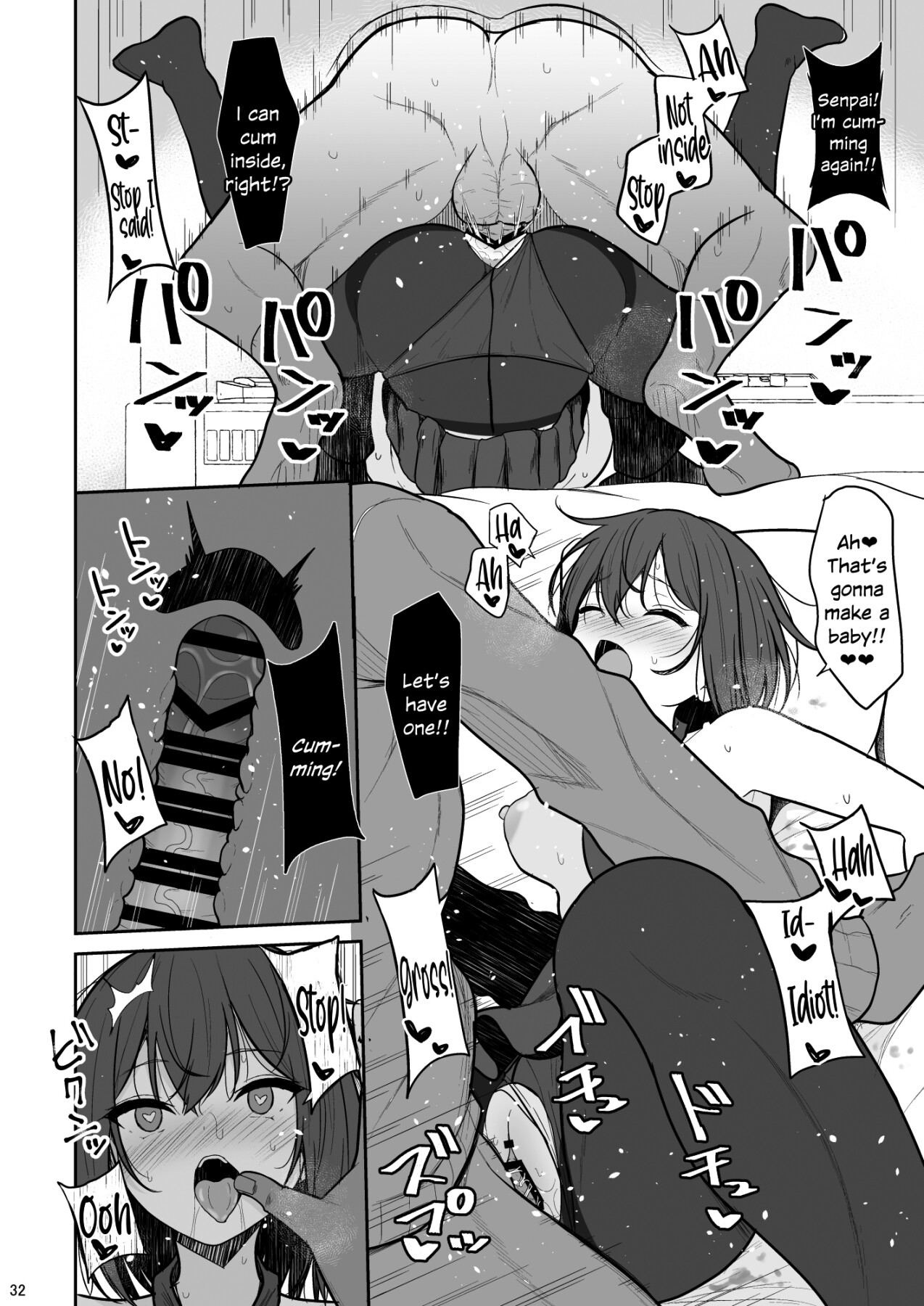 Hentai Manga Comic-Creampie a Cold Senior Without Permission-Read-30